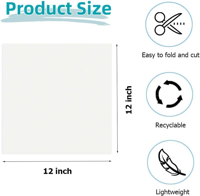 INTOMYTH 12 x 12 inch Packing Paper for Moving, Protecting Fragile China and Glasses, Small Wrapping Paper, Moving Box Filler, Essential Packing Supplies for Shipping & Storage (12x12 Inch, 50 Sheets) - Image 2